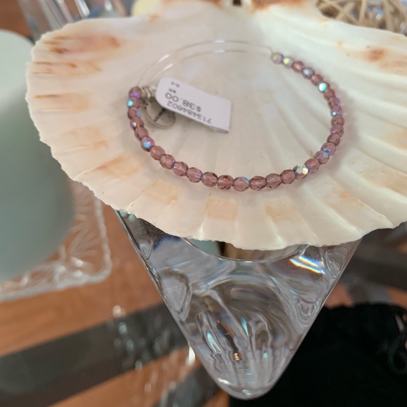 Alex and Ani Pink Crystal Bracelet - Picture 2 of 8